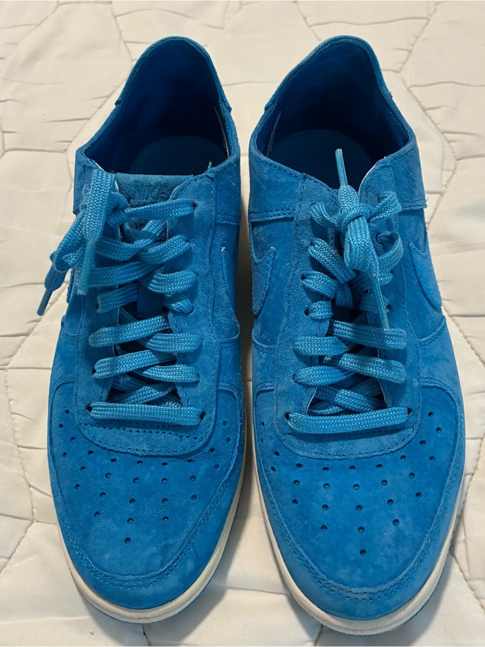 NIKE  SuedE Sneakers in Bright Blue